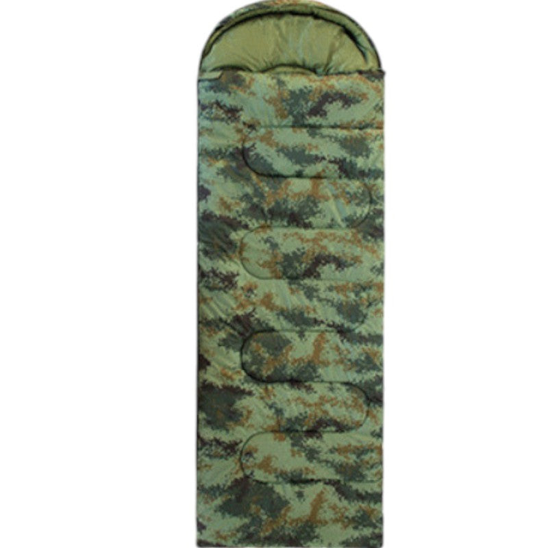 Camouflage military sleeping bag
