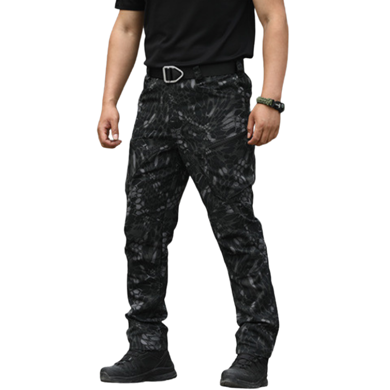 Camouflage work trousers