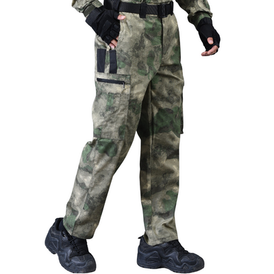 Camouflage work trousers