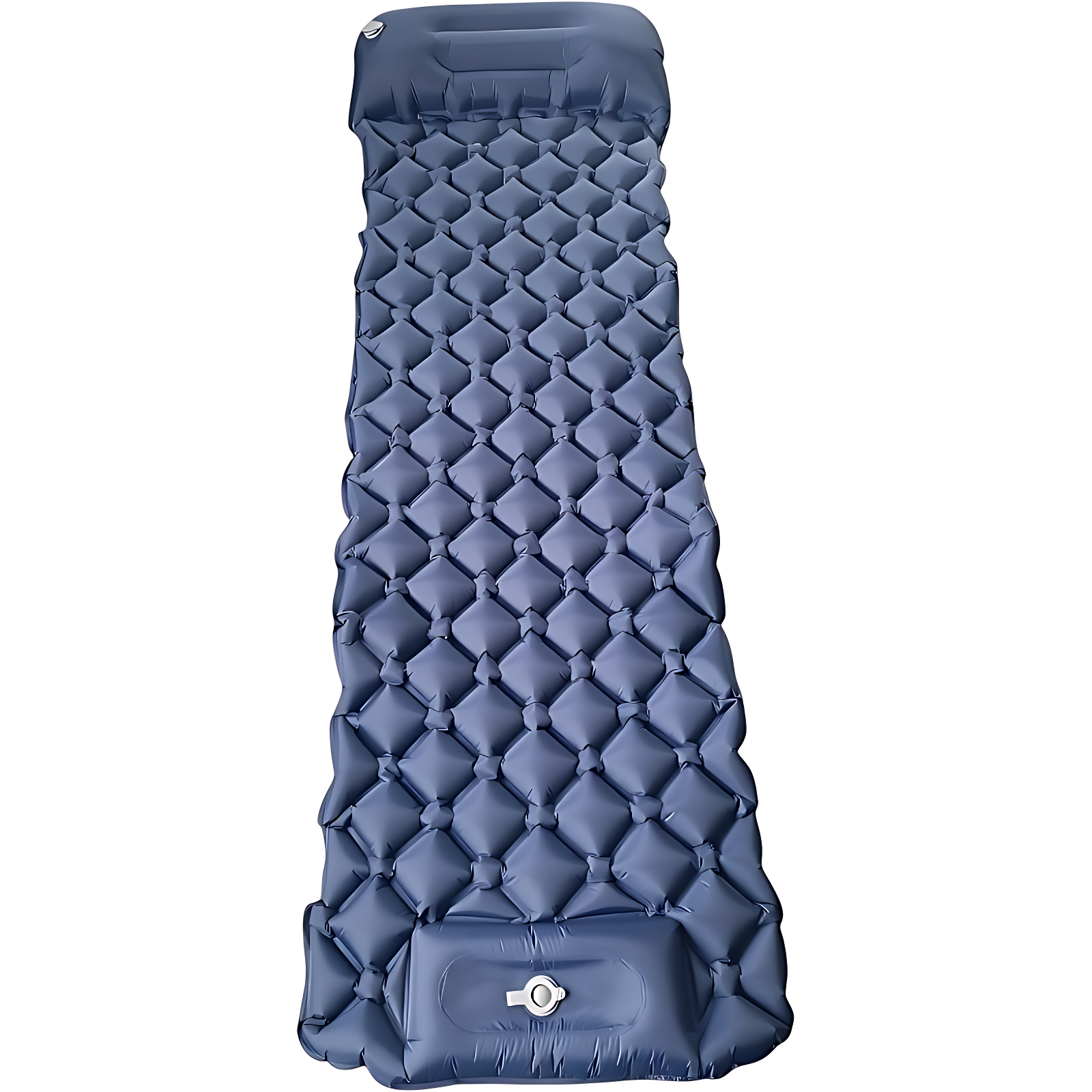 Camping air bed self inflating