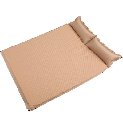 Camping bed self inflating for three