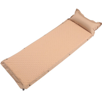 Camping bed self inflating for three