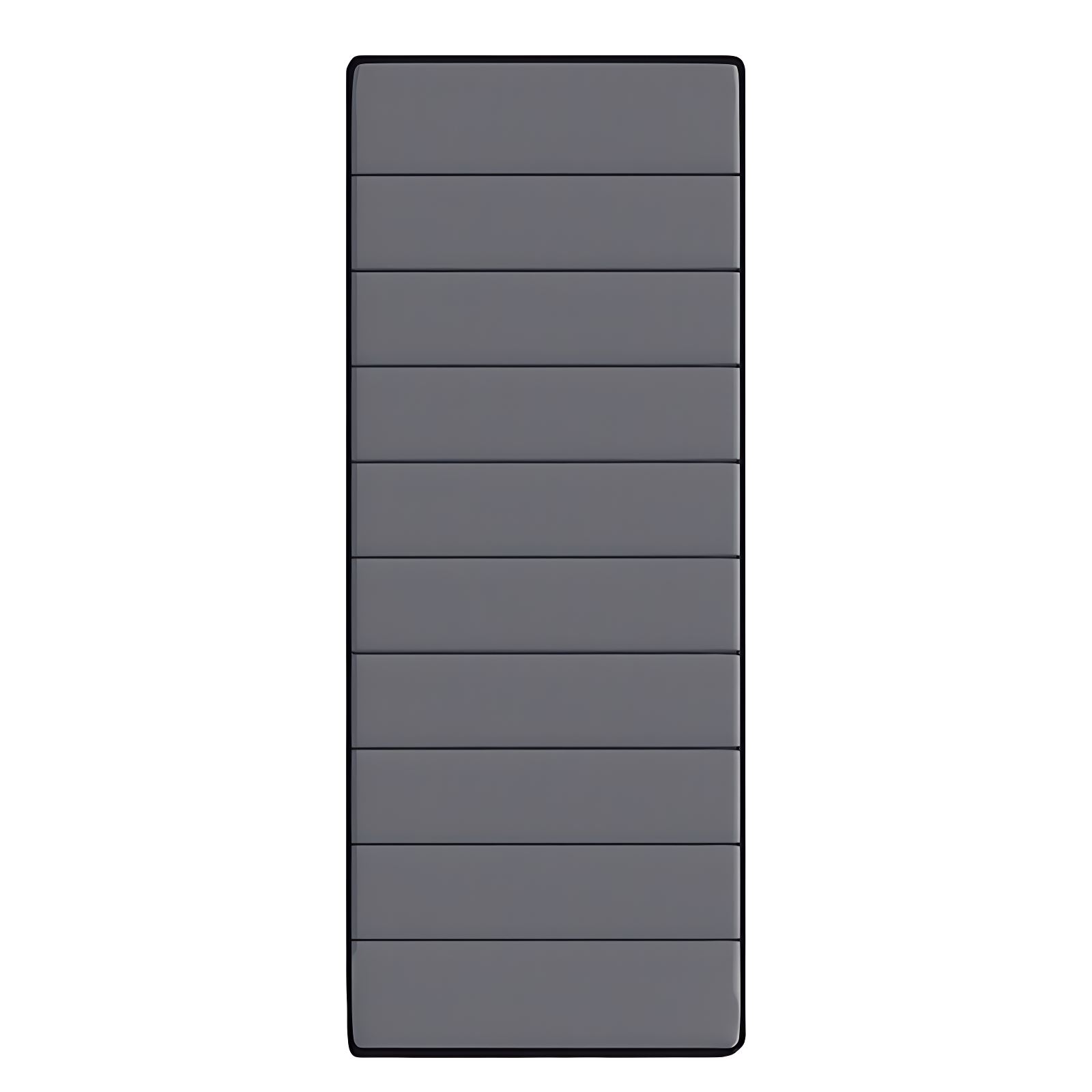 Camping inflatable sleeping mattress folding