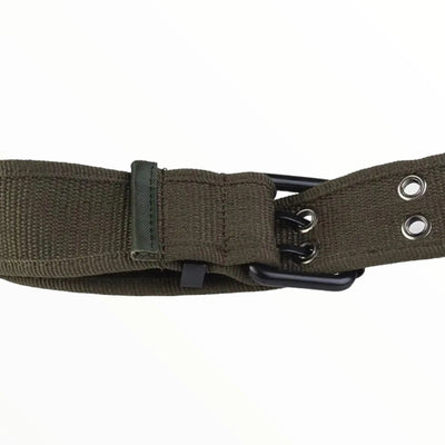 Canvas tactical belt