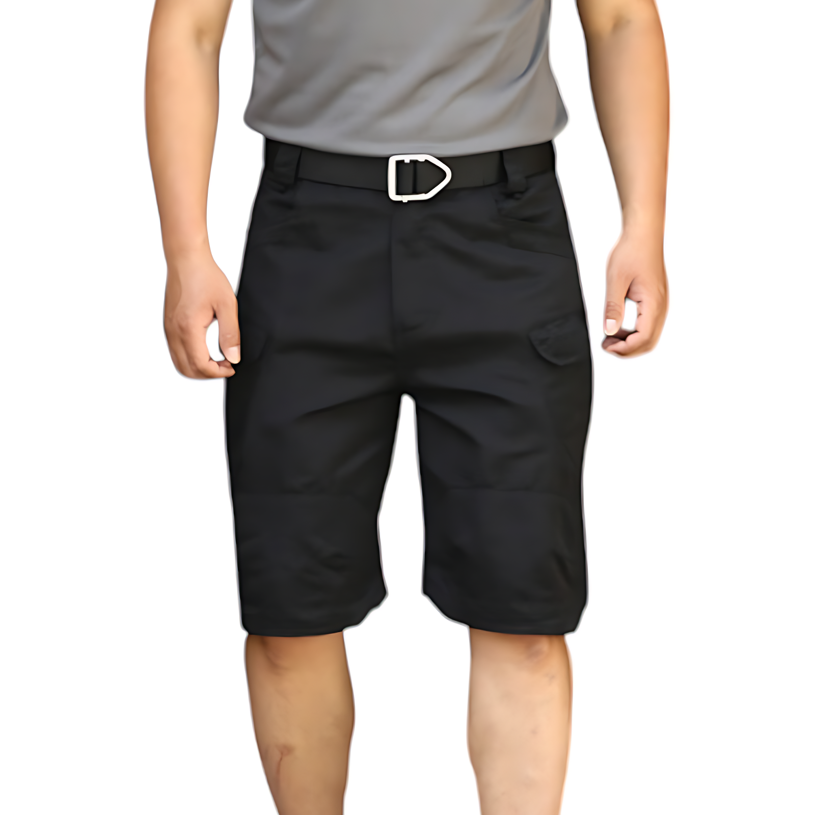 Cargo camo shorts for men