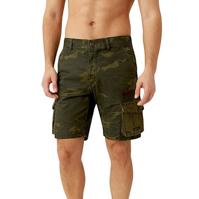 Cargo shorts camo mens