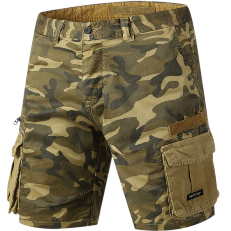 Cargo shorts camo mens