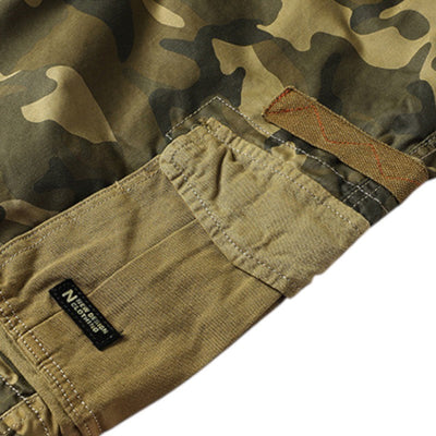 Cargo shorts camo mens