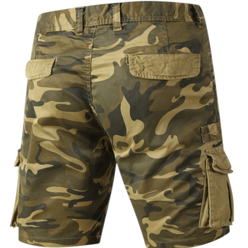 Cargo shorts camo mens