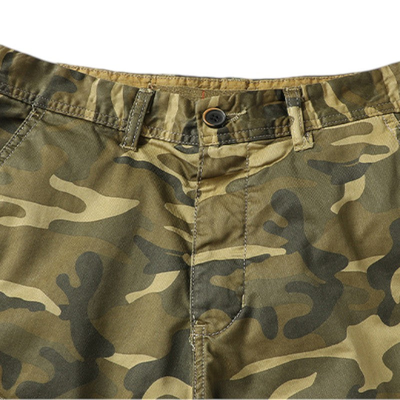 Cargo shorts camo mens