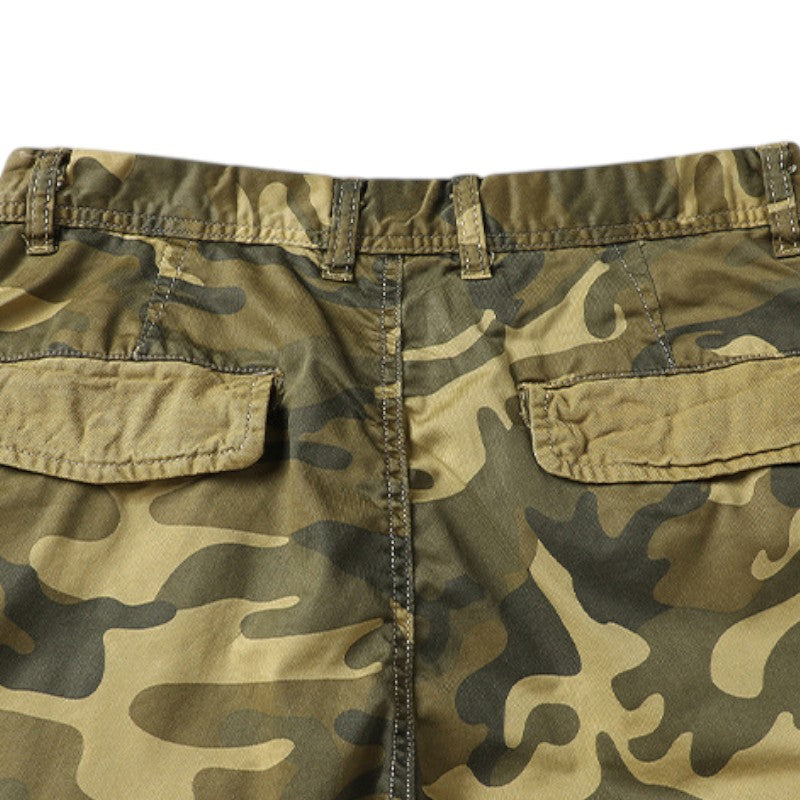 Cargo shorts camo mens