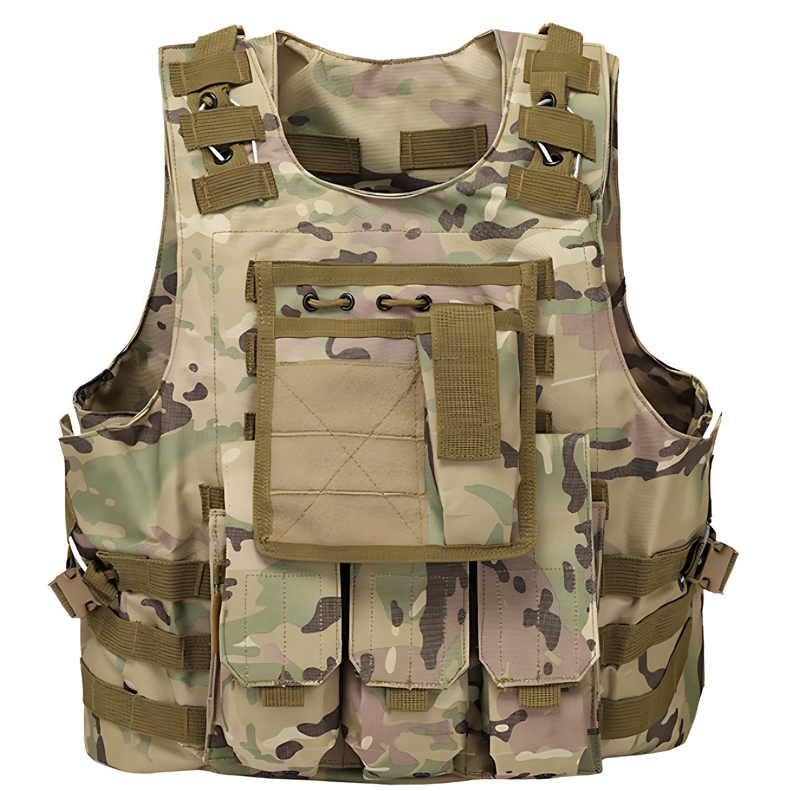 Chest rig camo tactical vest