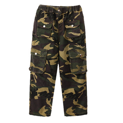Children’s camouflage trousers