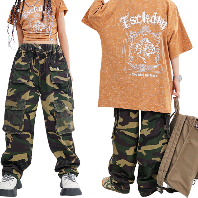 Children’s camouflage trousers