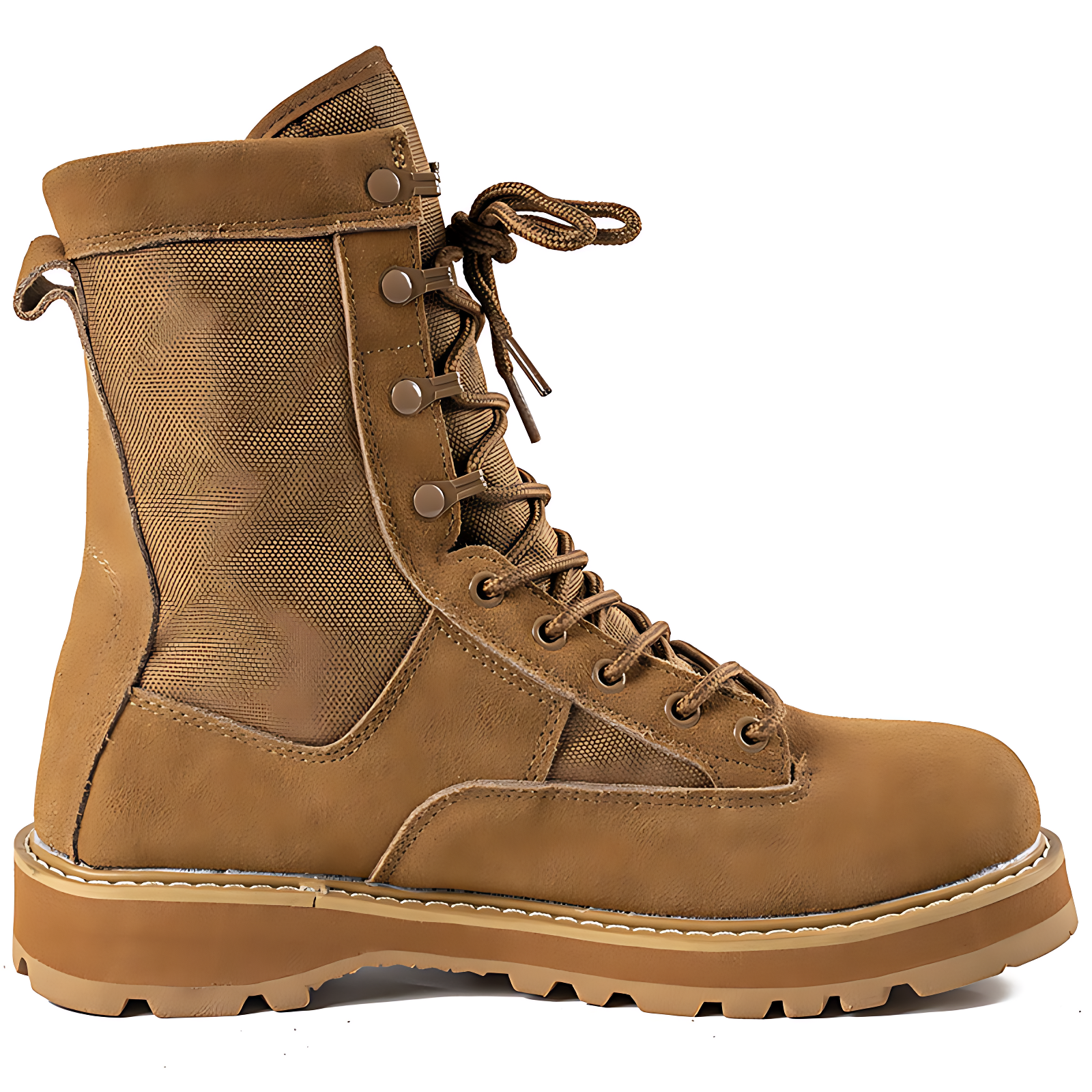 Cold weather tactical boots camo