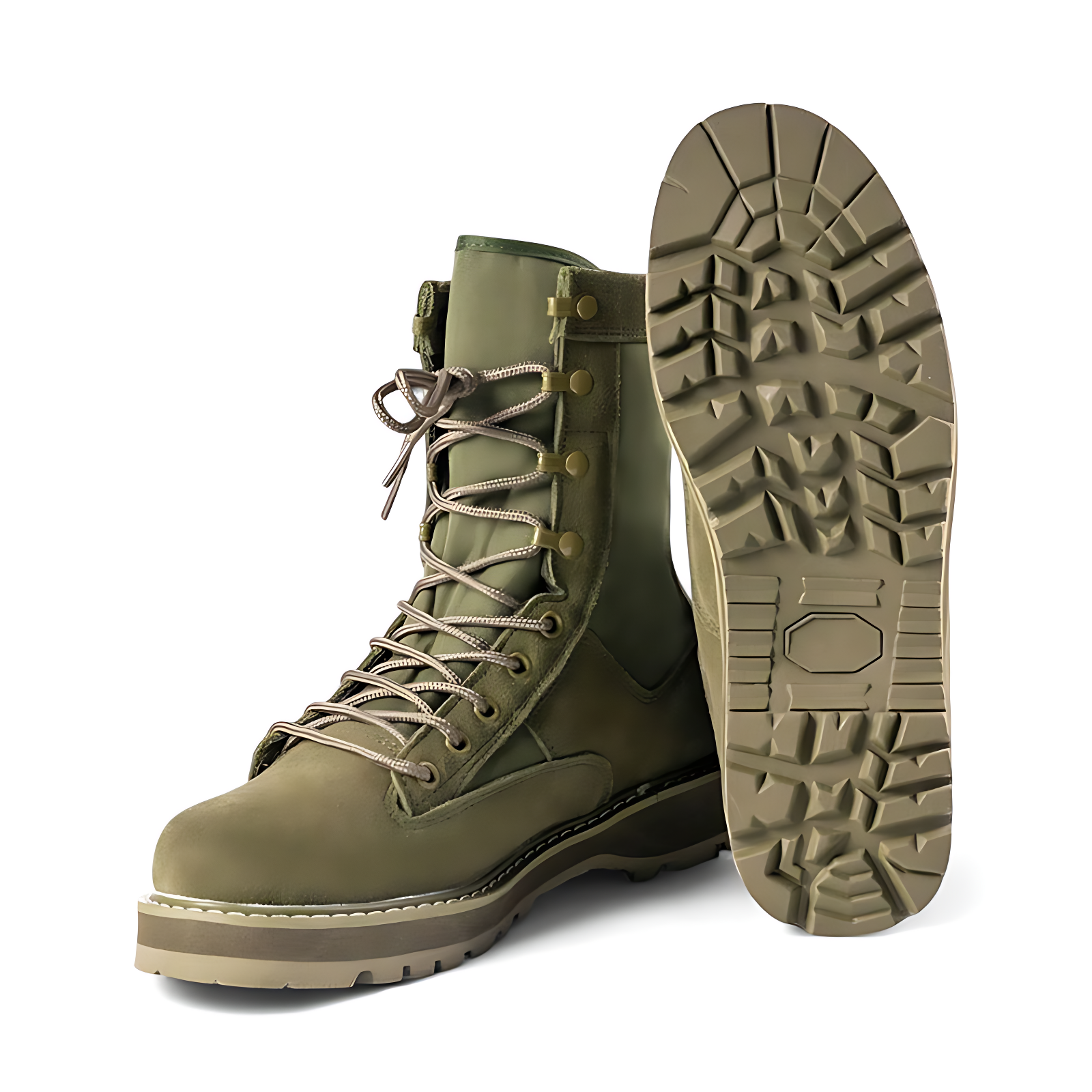 Cold weather tactical boots camo