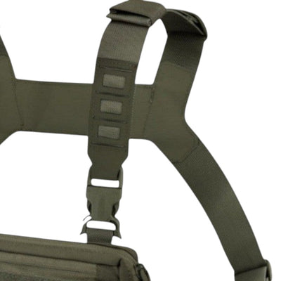 Compact chest rig