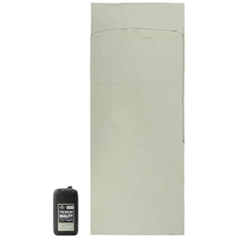 Compact sleeping bag liner