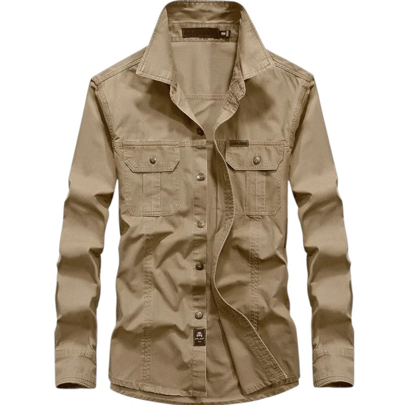 Convertible military shirt