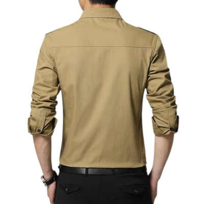 Convertible military shirt