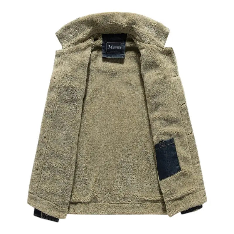 Denim Jacket Military Style