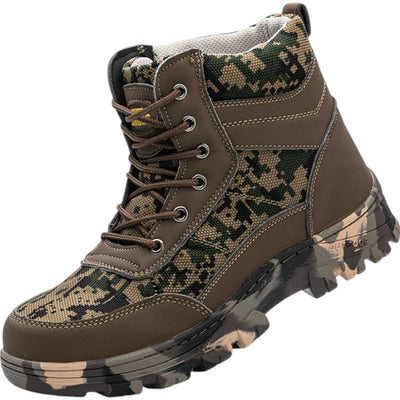 Digital camo protective tactical boots