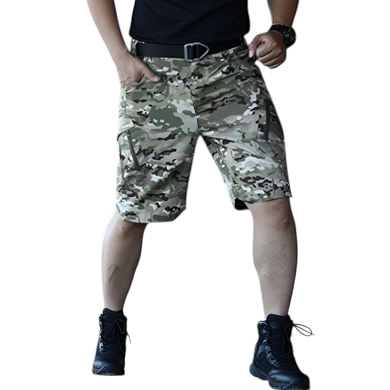 Digital camo shorts for men