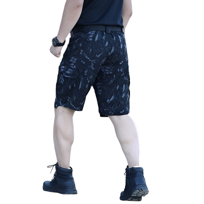 Digital camo shorts for men