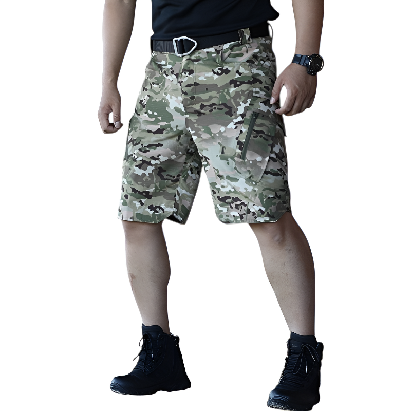Digital camo shorts for men