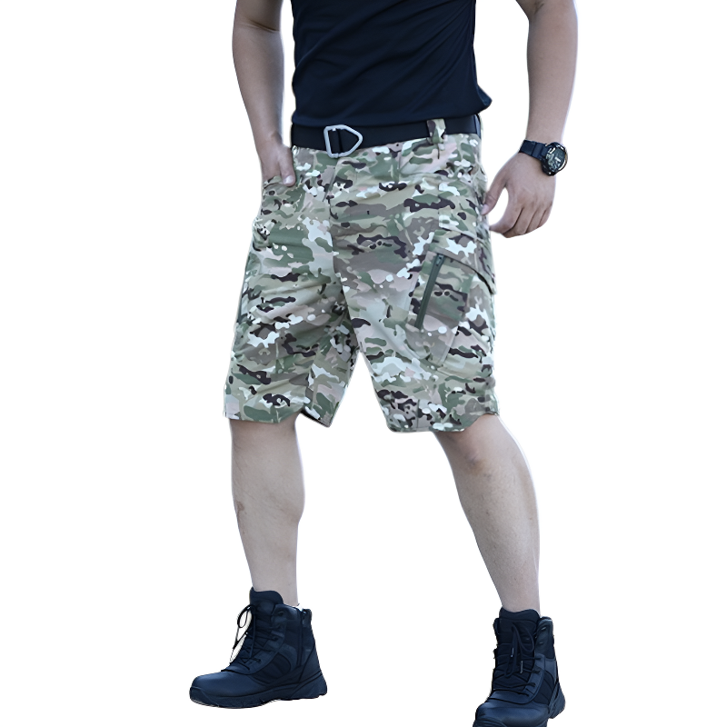 Digital camo shorts for men