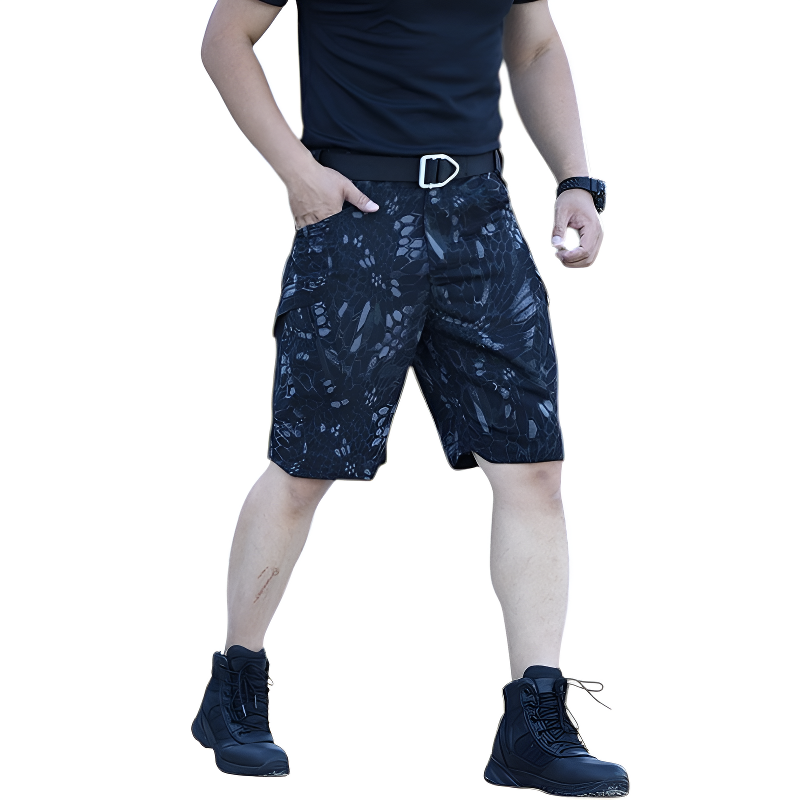 Digital camo shorts for men