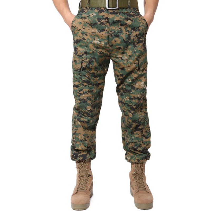 Digital camouflage trousers