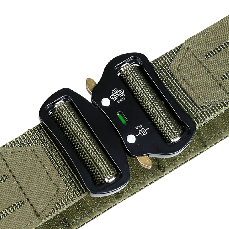 Double layer tactical belt