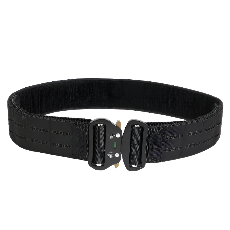 Double layer tactical belt