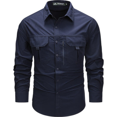 Elastic tactical shirt
