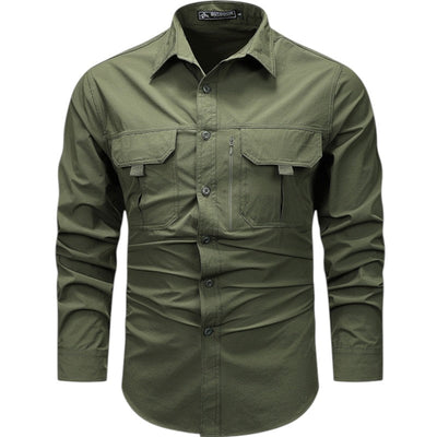 Elastic tactical shirt