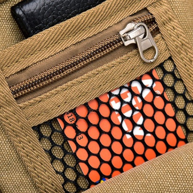 Everyday carry mens shoulder bag