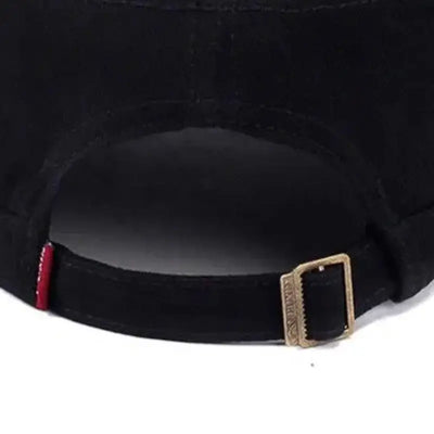 Flat top military cap