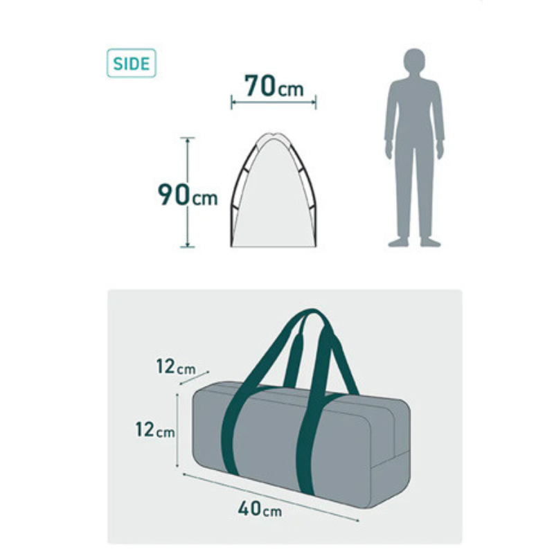 floating tent camping