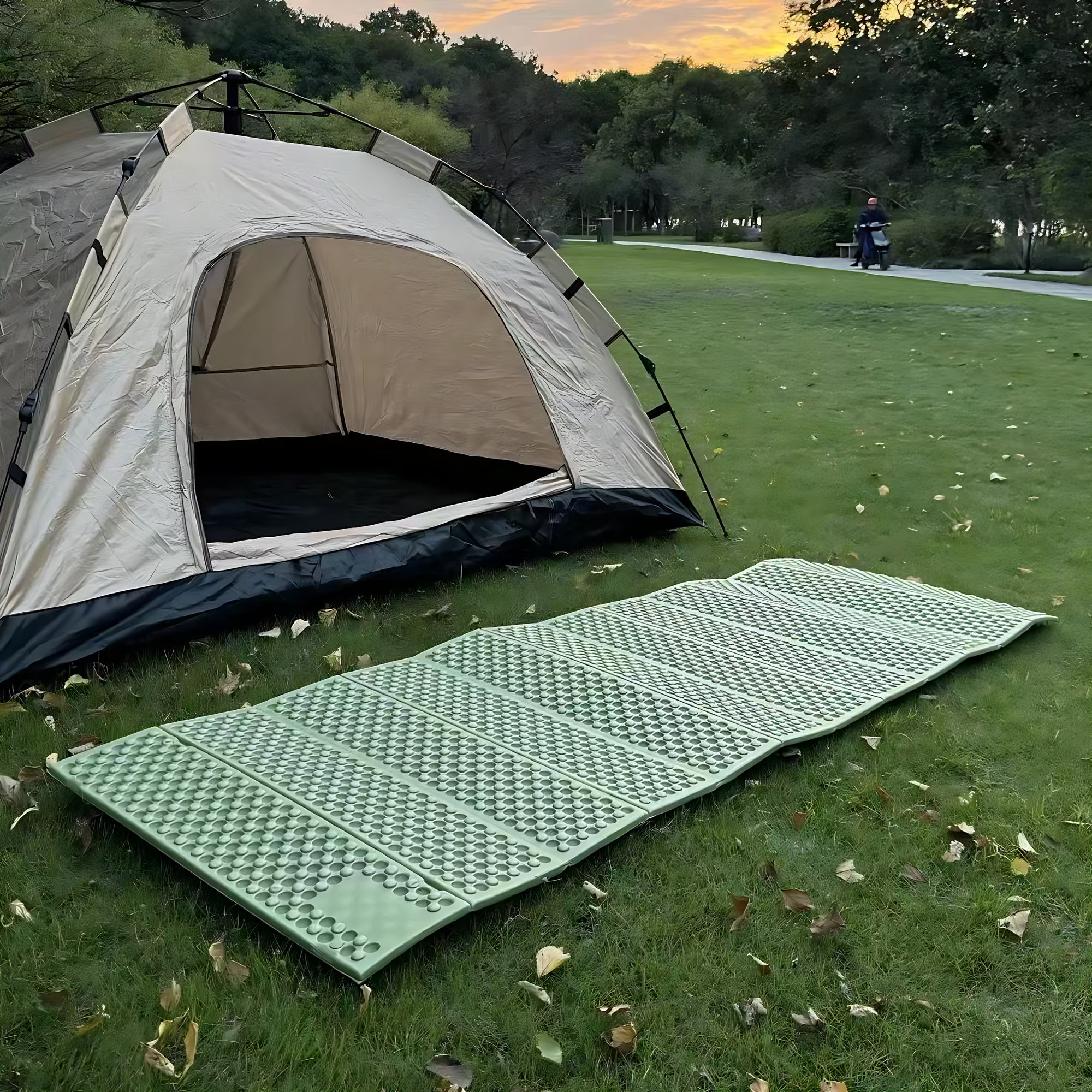 Foam sleeping mats for camping