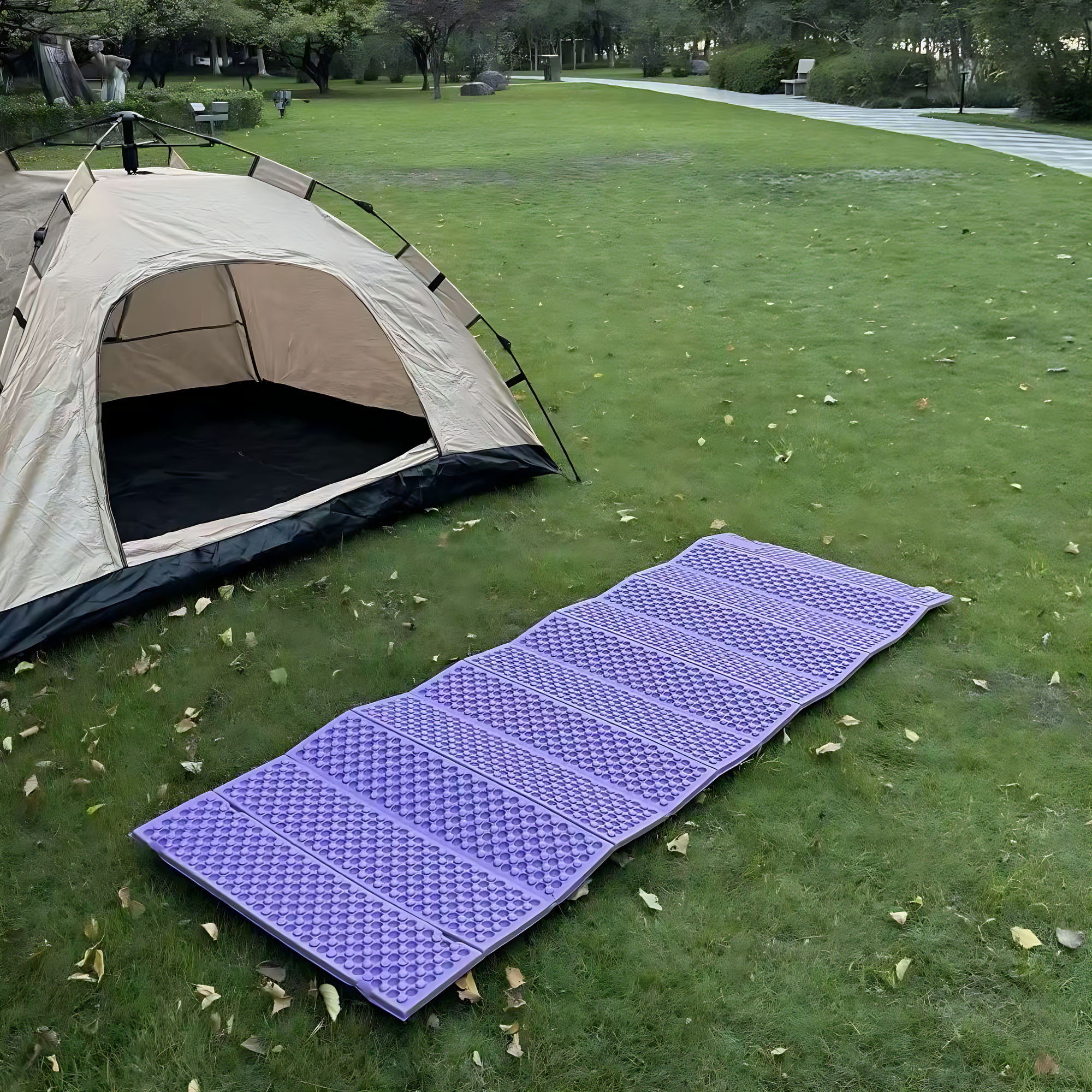 Foam sleeping mats for camping