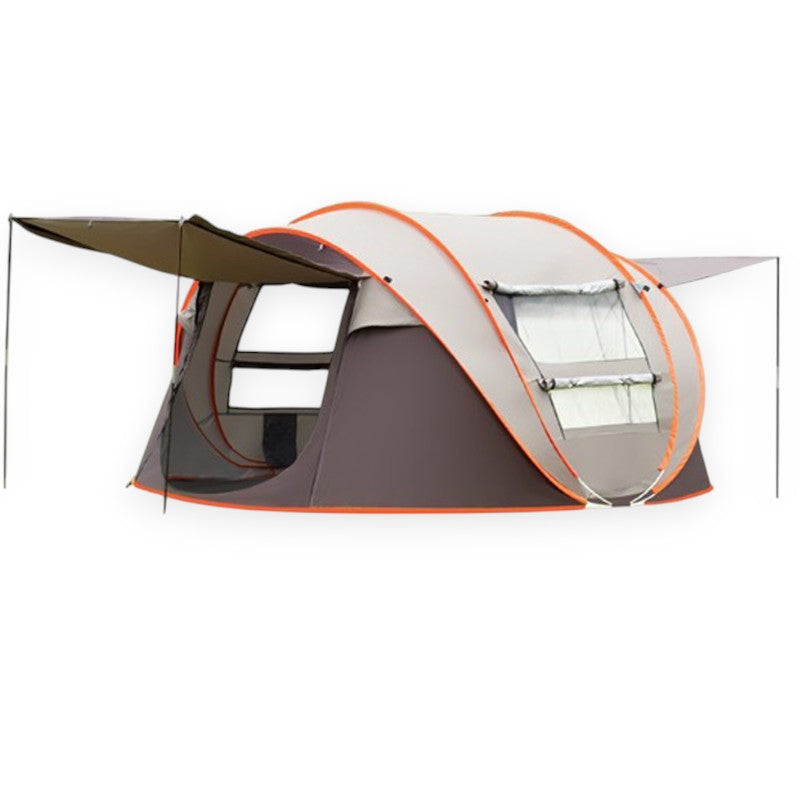 Foldable camping tent