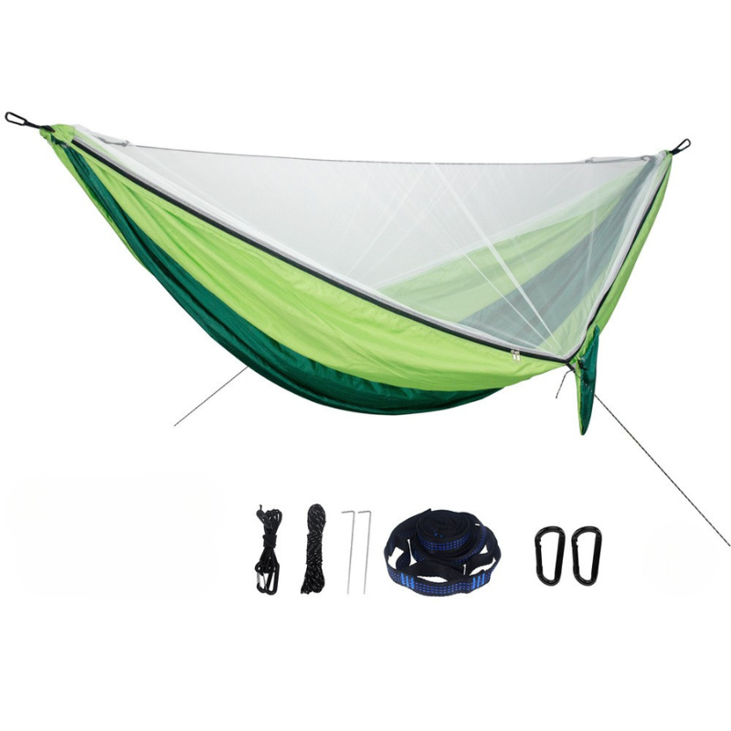Hammock with mosquito net tent