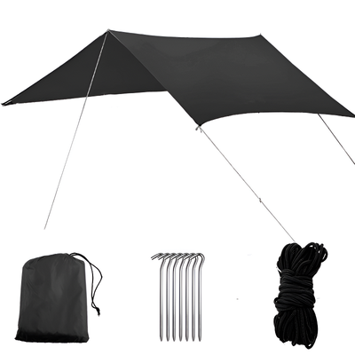 Heat reflective tarp camping