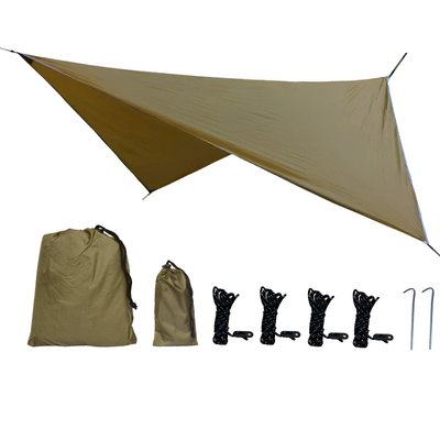 Heavy duty camping tarp