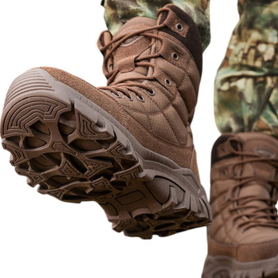 High top tactical combat boots