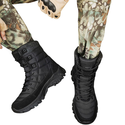 High top tactical combat boots