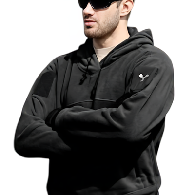 Hoodie army winter fleece jumper