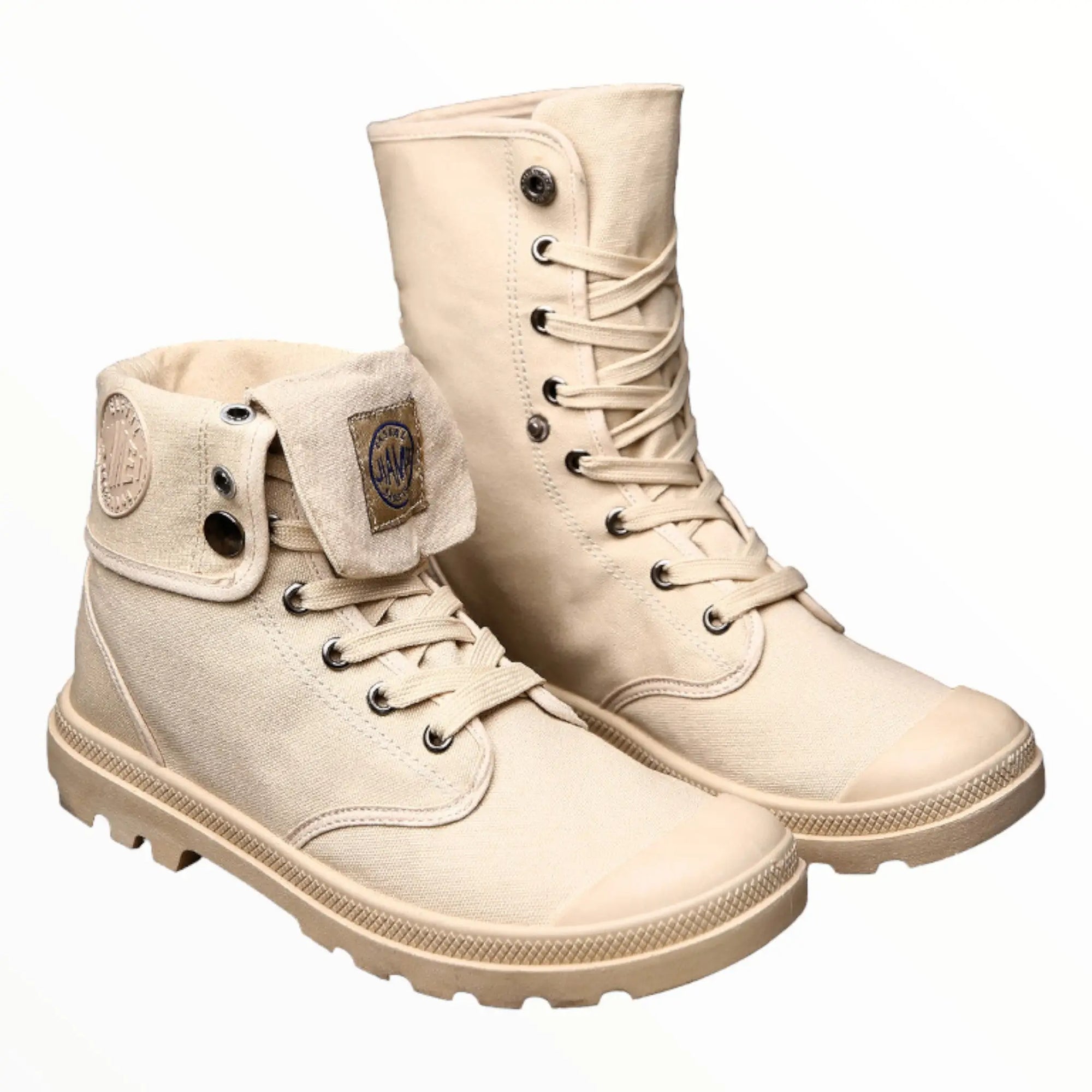 Hunter canvas desert commando boots