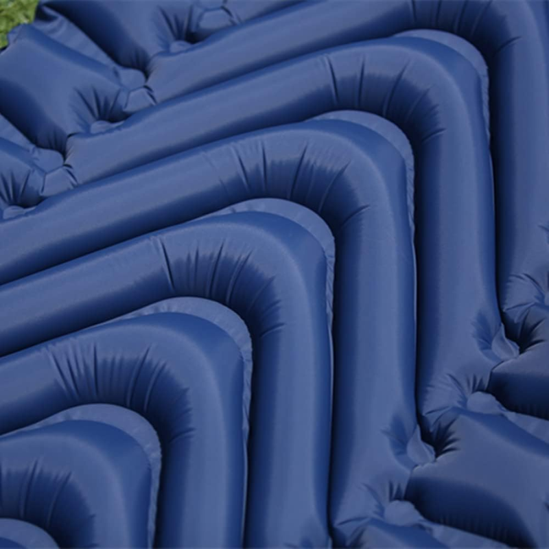 Inflatable single sleeping pad